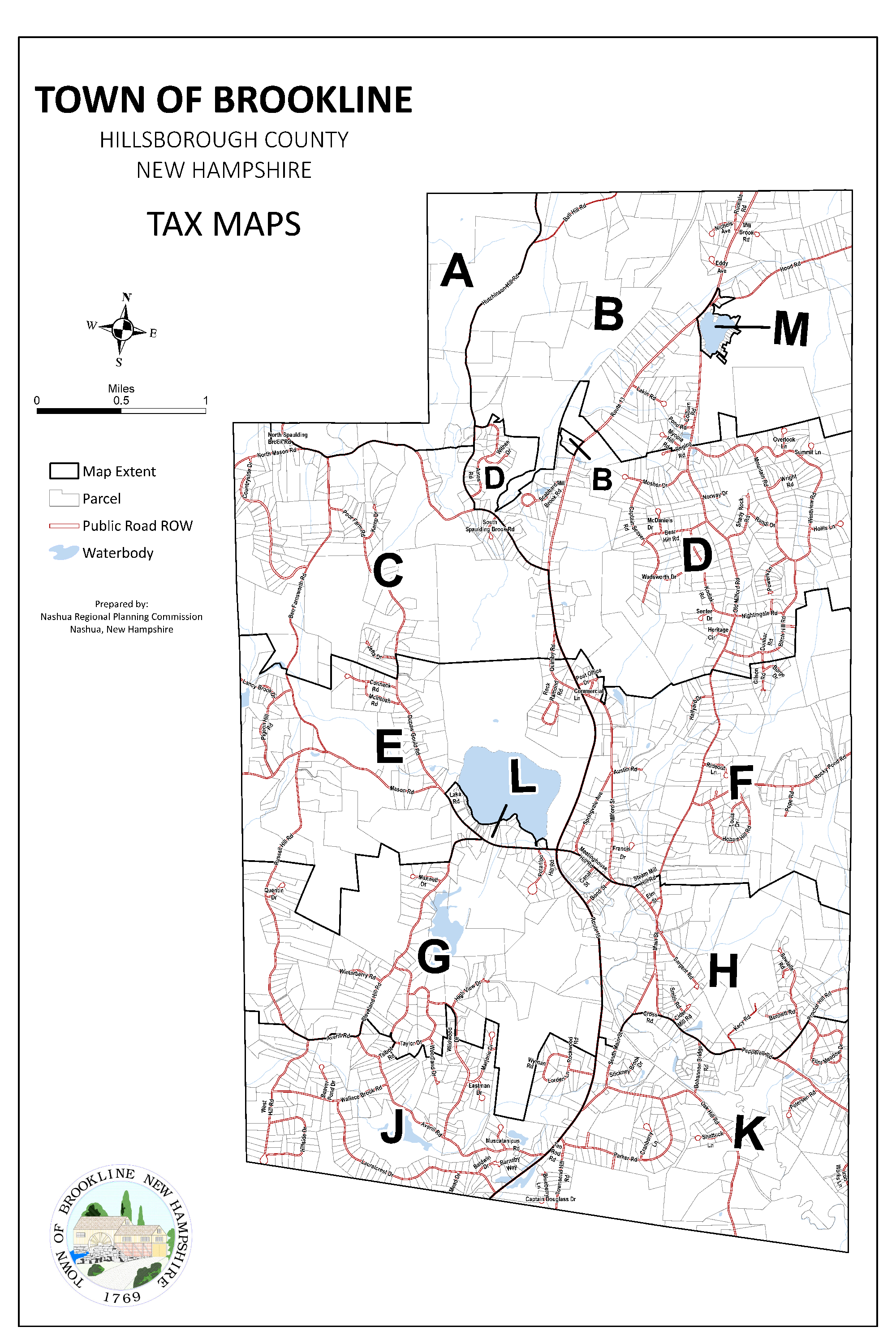 Brookline Tax Map Cover